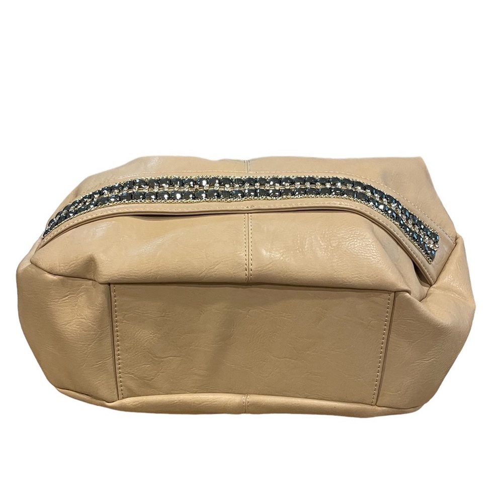 ***SOLD***. Charming Charlie Rhinestone Embellished Strapped Shoulder Bag - Picture 4 of 15